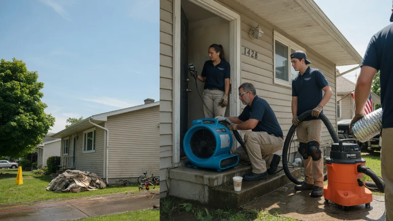 Water Damage Restoration in Fairbank, PA near me